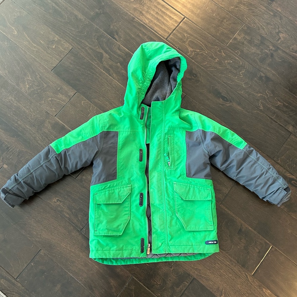 Lands End Parka, kids size 7